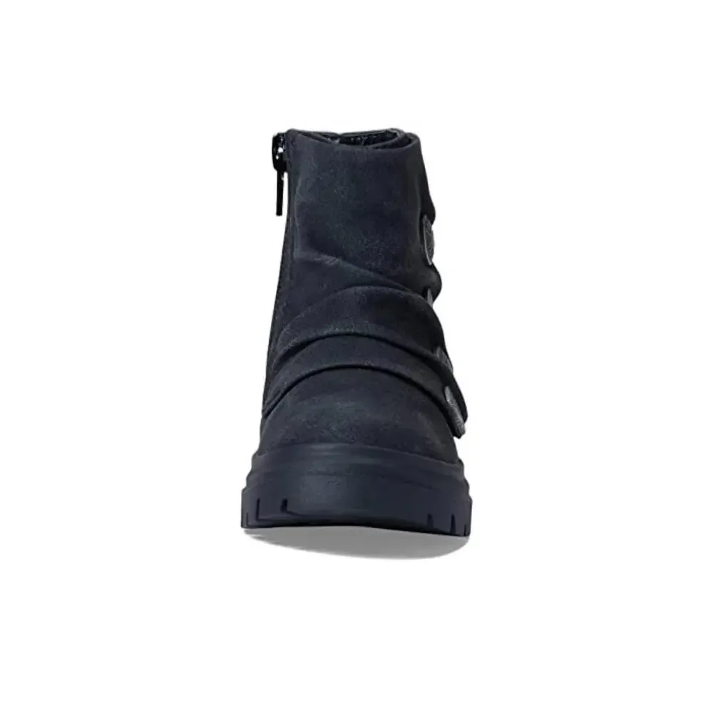 Blowfish Malibu Can Do-T Boots Toddler US 10 Black Lug Sole Ankle Bootie JZZ1201